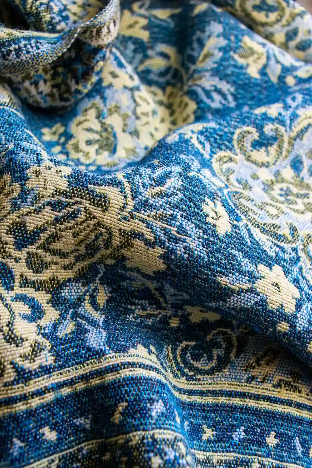 Mintás selyem organza